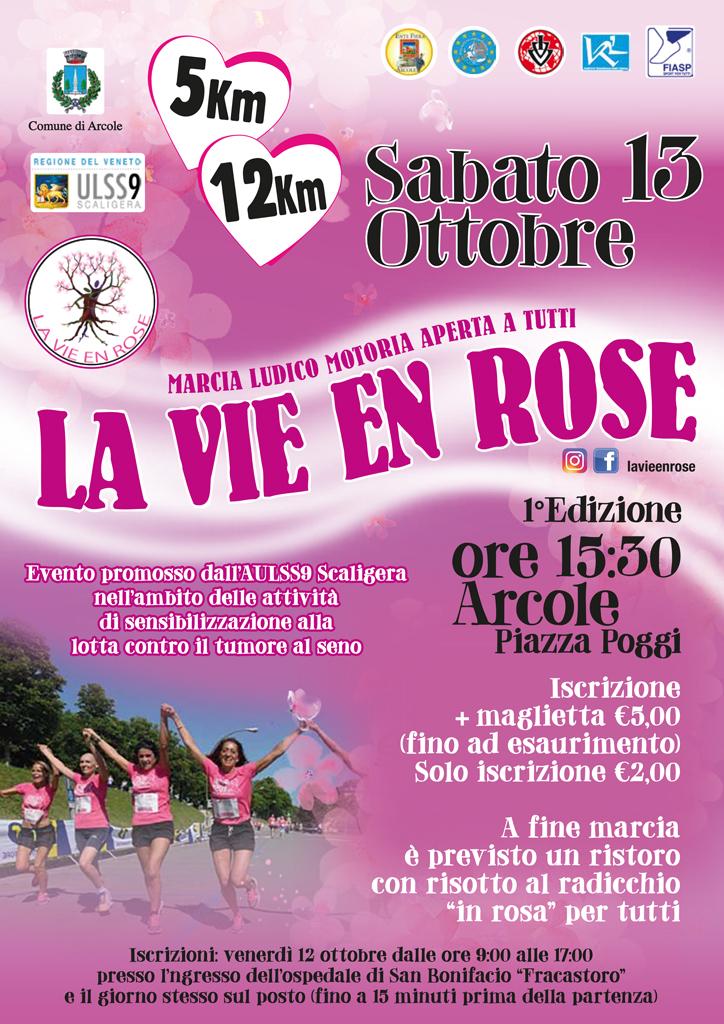 corsa la vie en rose 19 settembre 2018