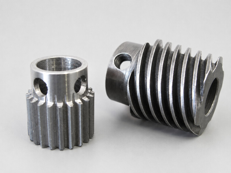componente metallico in tornitura meccanica